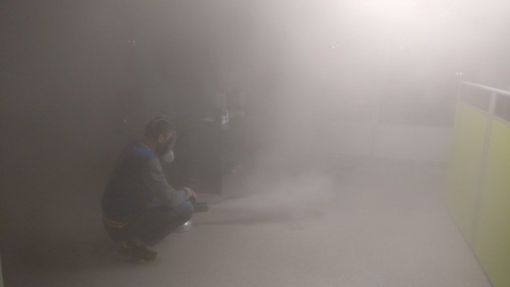 Сухой туман от запахов. Обработка сухим туманом в Читой.